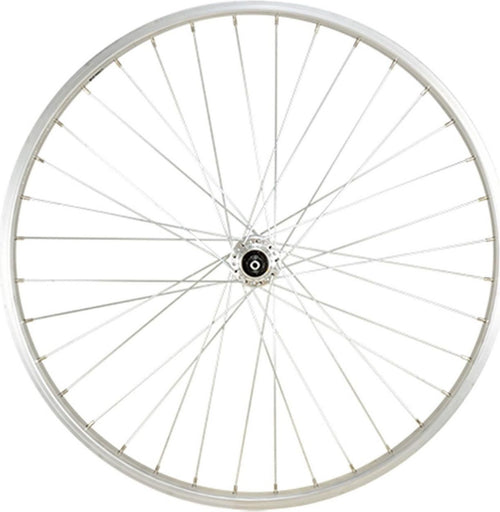 Roue vtt 26  ar blocage jante argent mach1. m110 moy miche magnum v-brake a visser 5/6/7v