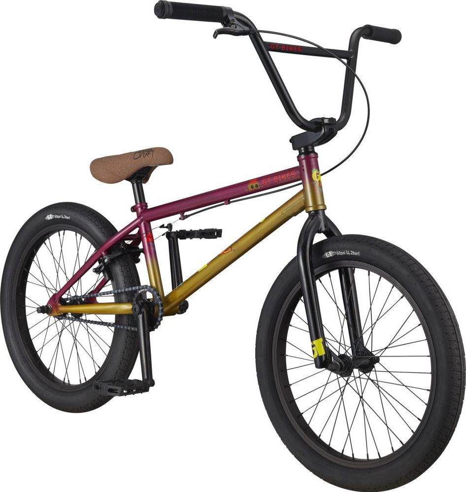 BMX Freestyle GT Performer Mercado 20.5'' Violet / Jaune 2022