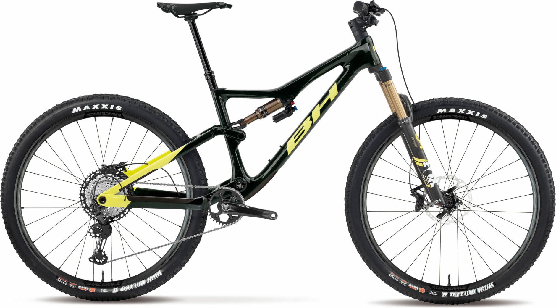 VTT Tout-Suspendu Bh Bikes Lynx Trail Carbon 9.5 12V 29'' Noir/Jaune