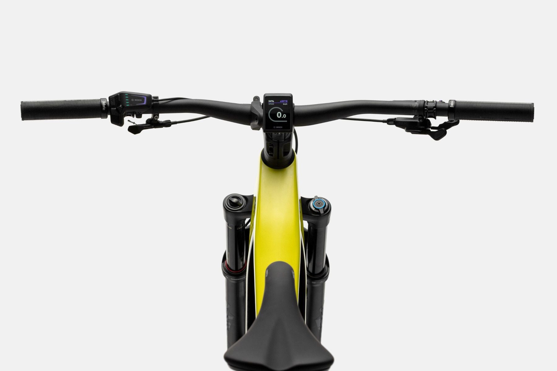 VTT Électrique Tout-Suspendu Cannondale Moterra Neo Carbon 2 Shimano SLX/XT 12V 750 Wh 29'' Jaune Highlighter