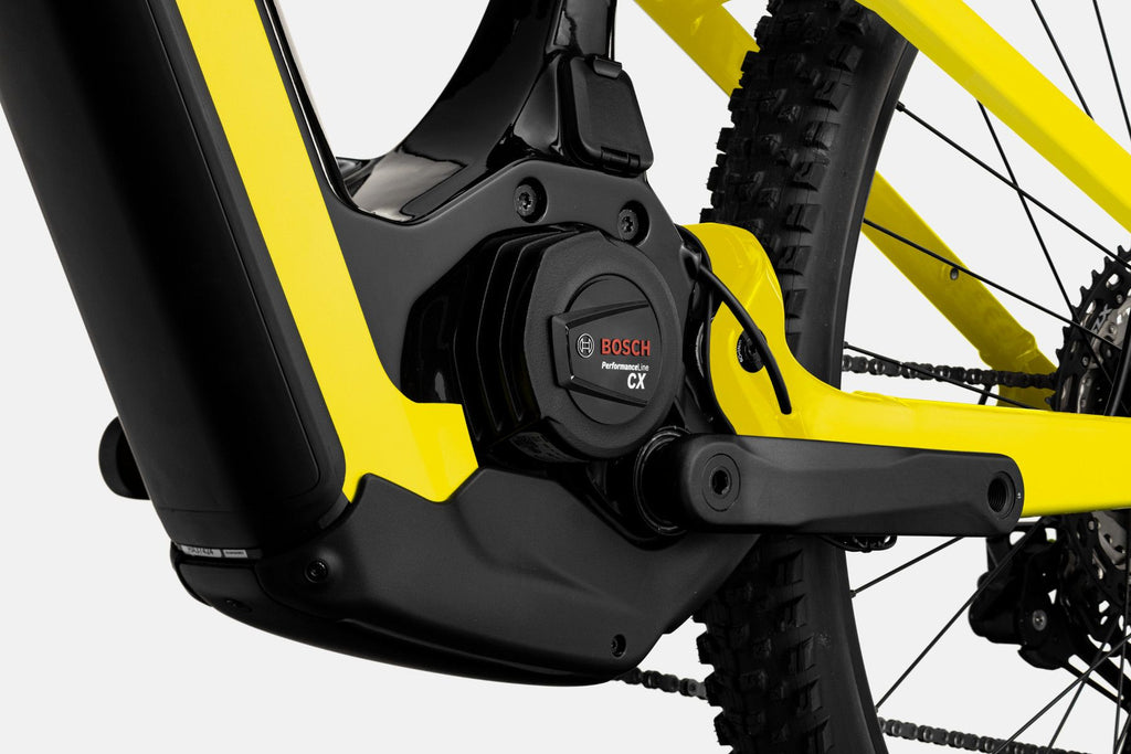 VTT Électrique Tout-Suspendu Cannondale Moterra Neo Carbon 2 Shimano SLX/XT 12V 750 Wh 29'' Jaune Highlighter