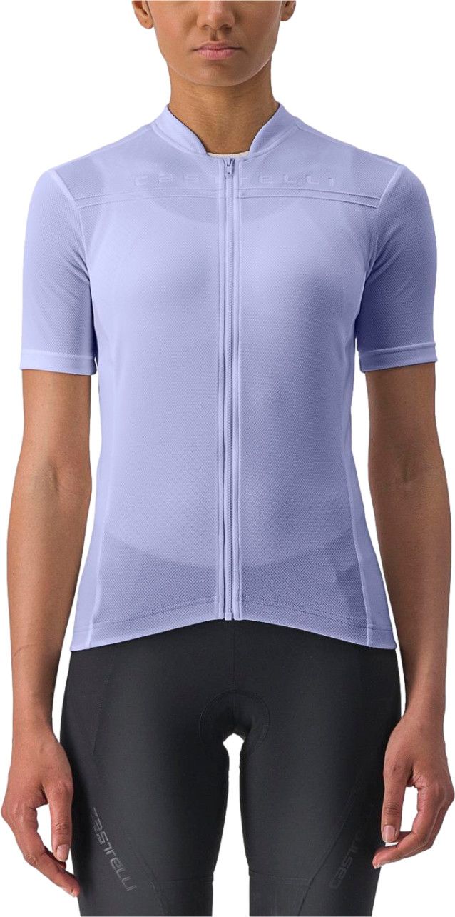 Maillot Manches Courtes Femme Castelli Anima 4 Blanc Ivoire T.L - Produit Reconditionné