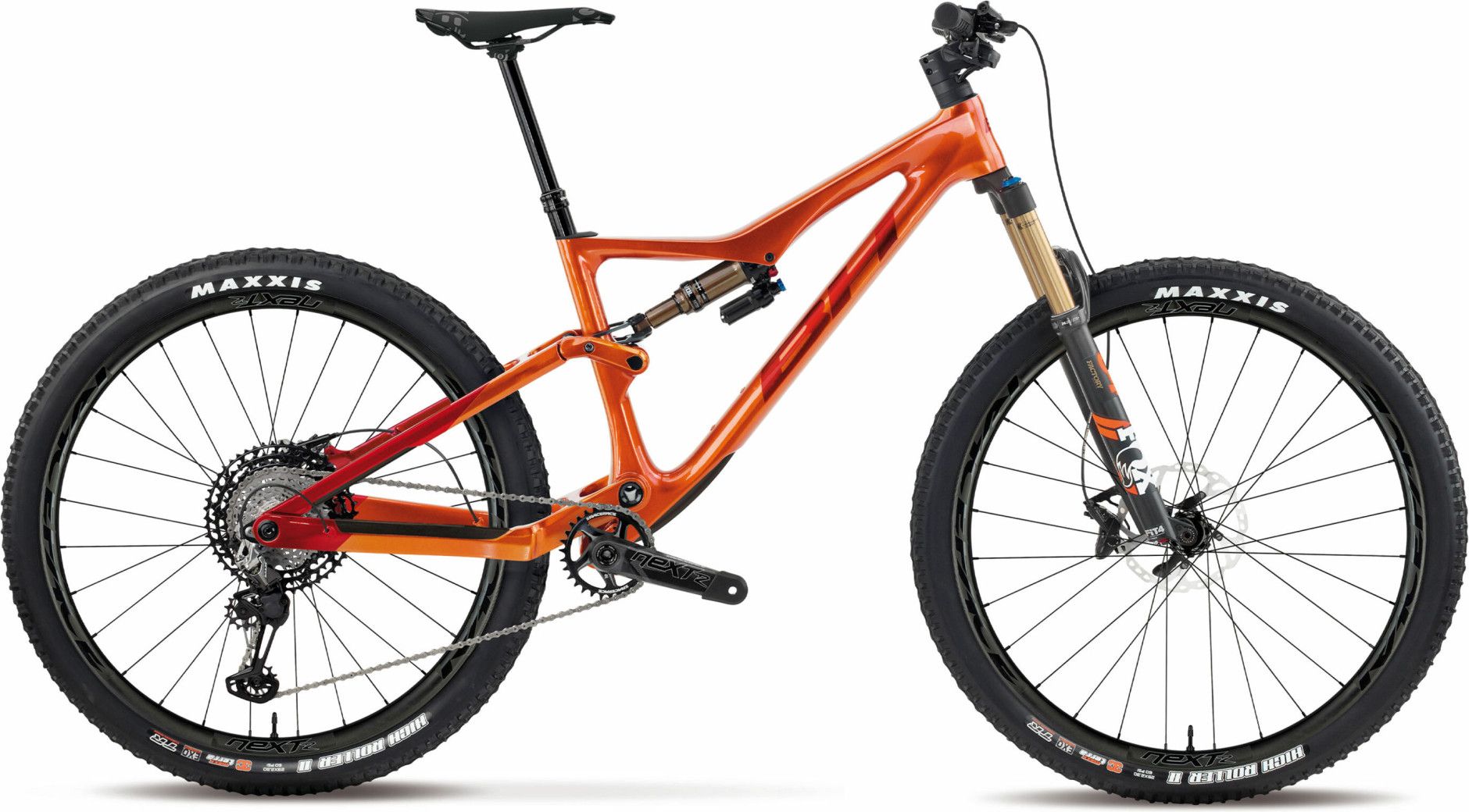 VTT Tout-Suspendu Bh Bikes Lynx Trail Carbon 9.9 Shimano 12V 720 Wh 29'' Orange