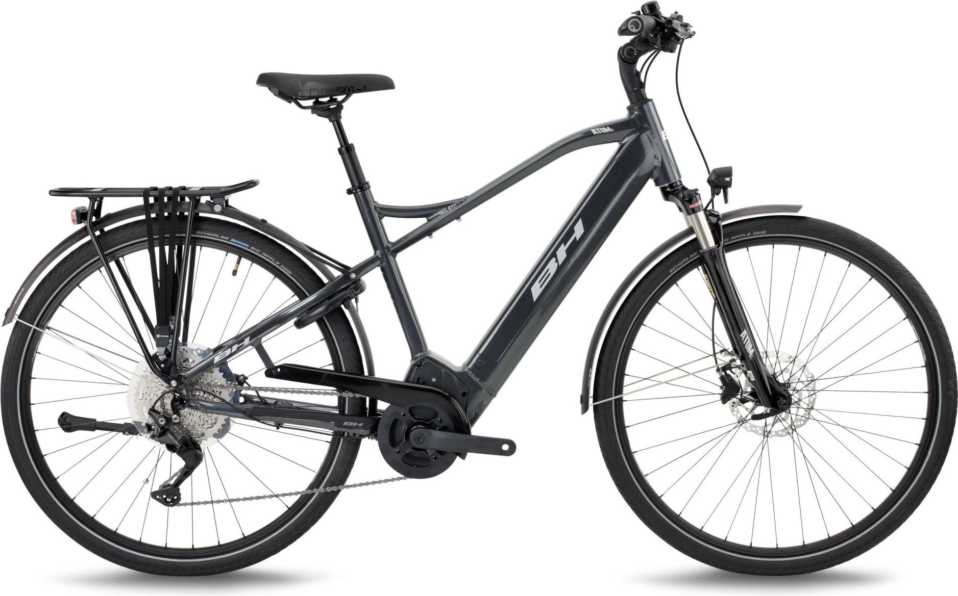 Vélo de Ville Électrique BH AtomS Cross Pro Shimano Deore 10V 720 Wh 700mm Noir