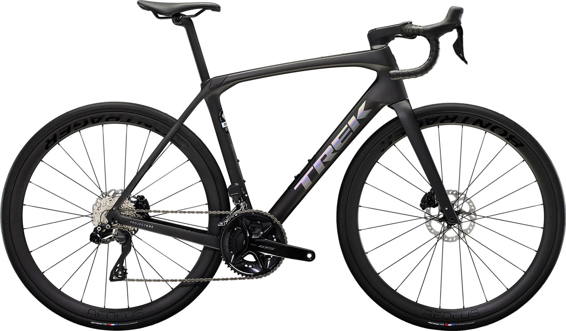 Vélo de Route Trek Domane SLR 6 Shimano 105 Di2 12V 700mm Noir 2023
