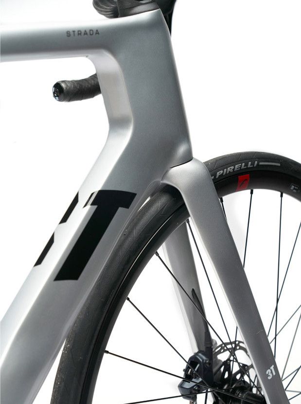 Vélo de Route 3T Strada Force AXS 12V 700 mm Chrome