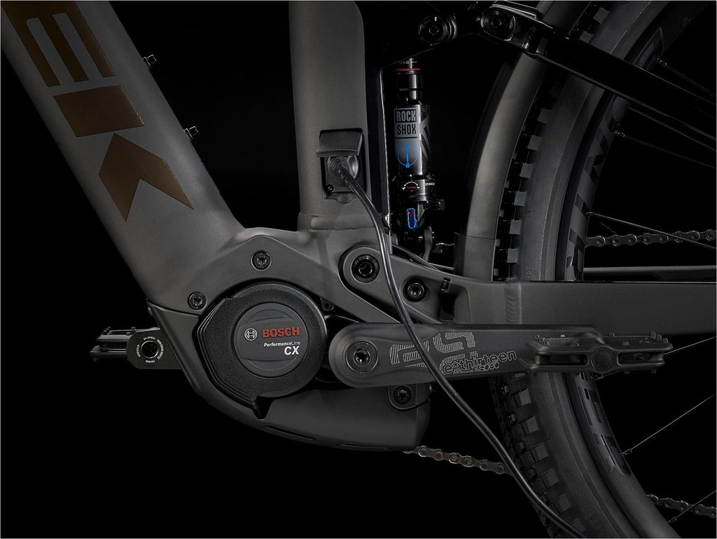 VTT Électrique Tout-Suspendu Trek Powerfly FS 9 EQ Shimano XT 12V 625 Wh 27.5'' Noir Mat 2023