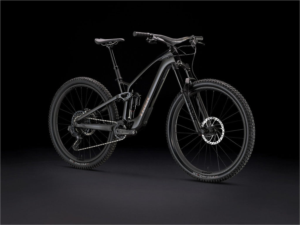 VTT Électrique Tout-Suspendu Trek Fuel EXe 9.8 12V 360 Wh TQ 50Nm 29'' Noir - Vélo d'Exposition