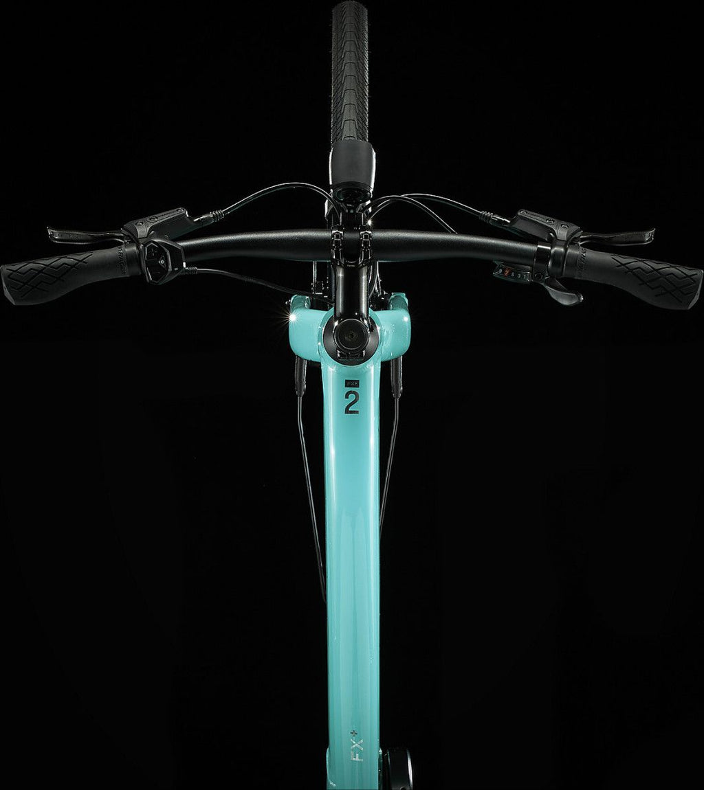 Vélo de Ville Électrique Trek FX+ 2 Shimano Altus 9V 250 Wh 700 mm Vert Sauge