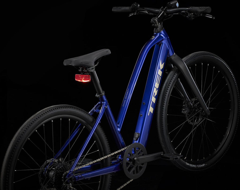 Vélo de Fitness Électrique Trek Dual Sport+ 2 Stagger Shimano Altus 9V 250 Wh 650 mm Bleu