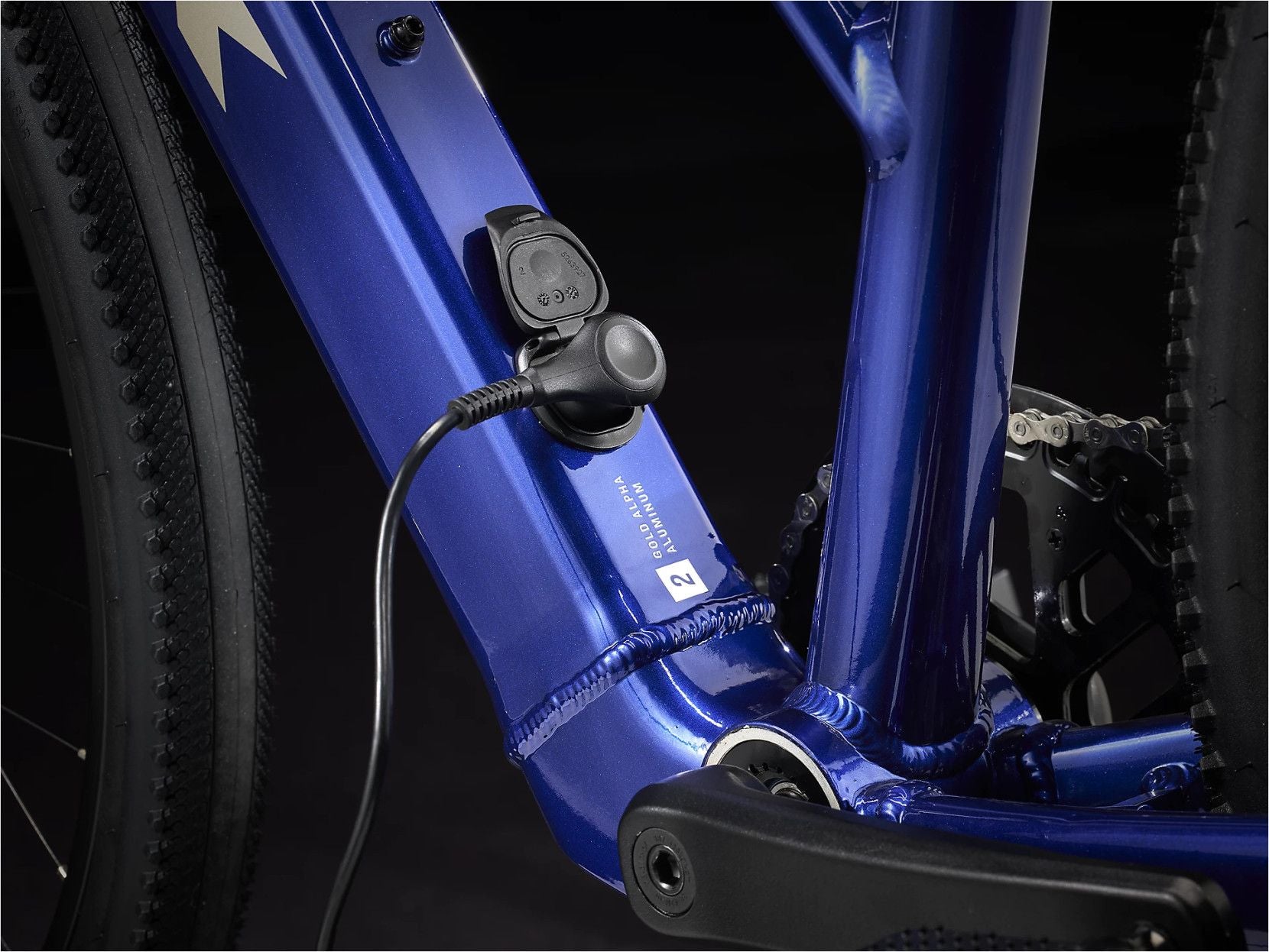 Vélo de Fitness Électrique Trek Dual Sport+ 2 Stagger Shimano Altus 9V 250 Wh 650 mm Bleu