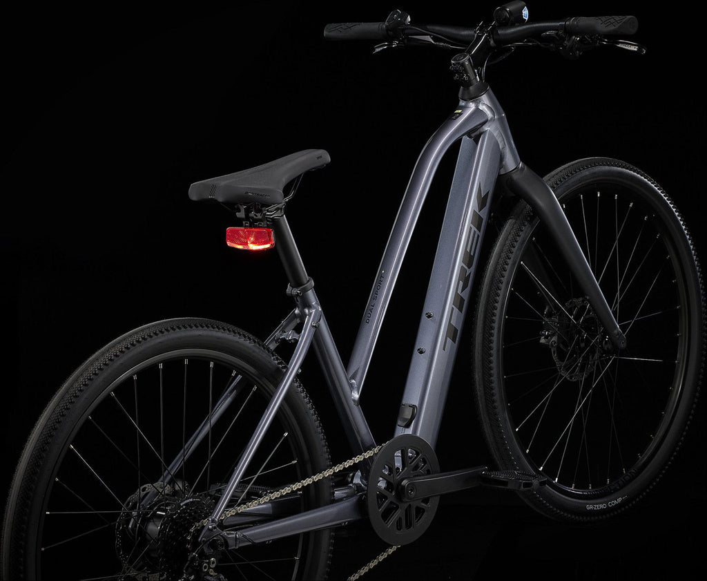 Vélo de Fitness Électrique Trek Dual Sport+ 2 Stagger Shimano Altus 9V 250 Wh 650 mm Gris