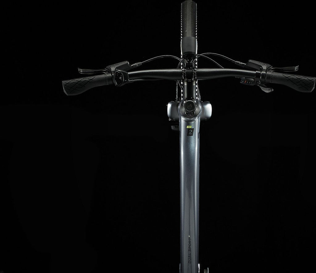 Vélo de Fitness Électrique Trek Dual Sport+ 2 Stagger Shimano Altus 9V 250 Wh 650 mm Gris