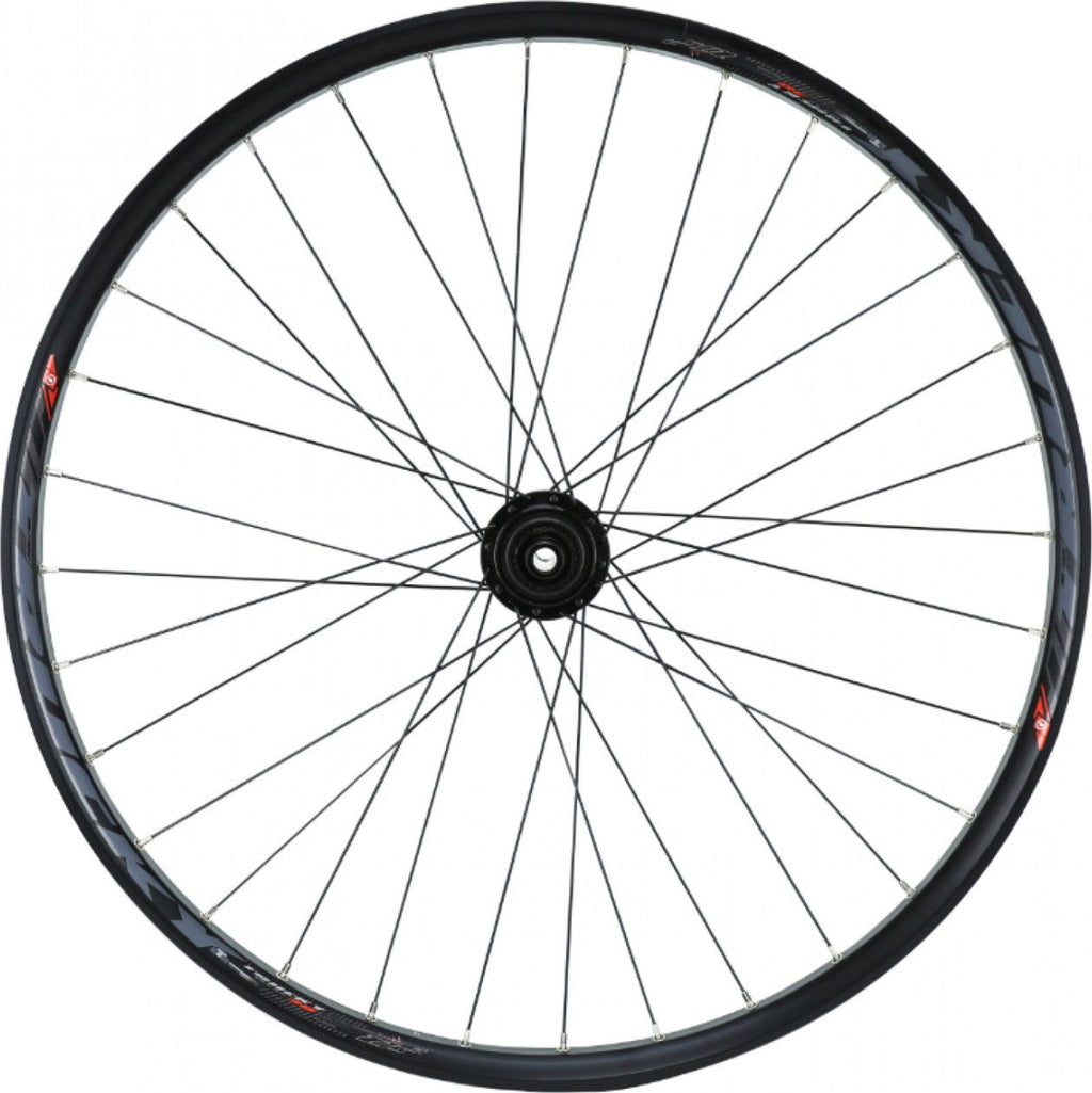 ROUE VTT 27.5  PLUS TRUCKY 35 DISC ARRIERE NOIR MOY CENTERLOCK MT510 12V. MICROSPLINE (TUBELESS ET TUBETYPE) POUR AXE TRAVERSANT 12-148  POUR PNEU 27.5X2.20-2.80  - JANTE INTER 35mm