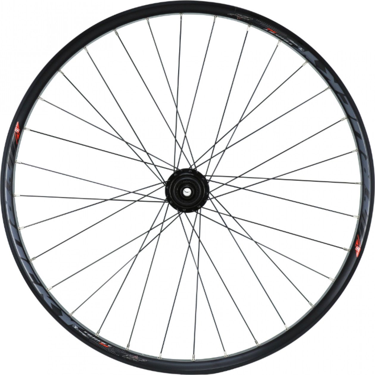 ROUE VTT 27.5  PLUS TRUCKY 35 DISC ARRIERE NOIR MOY CENTERLOCK MT510 12V. MICROSPLINE (TUBELESS ET TUBETYPE) POUR AXE TRAVERSANT 12-148  POUR PNEU 27.5X2.20-2.80  - JANTE INTER 35mm