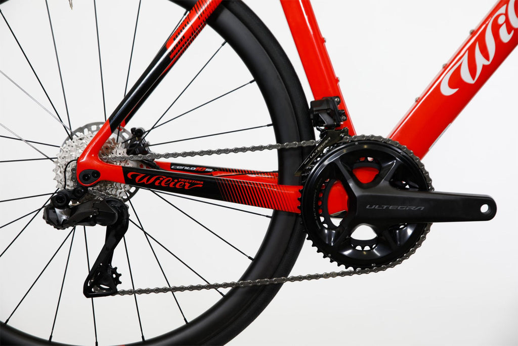 Vélo de Route Wilier Triestina Cento10 SL Shimano Ultegra Di2 12V 700 mm Rouge Noir