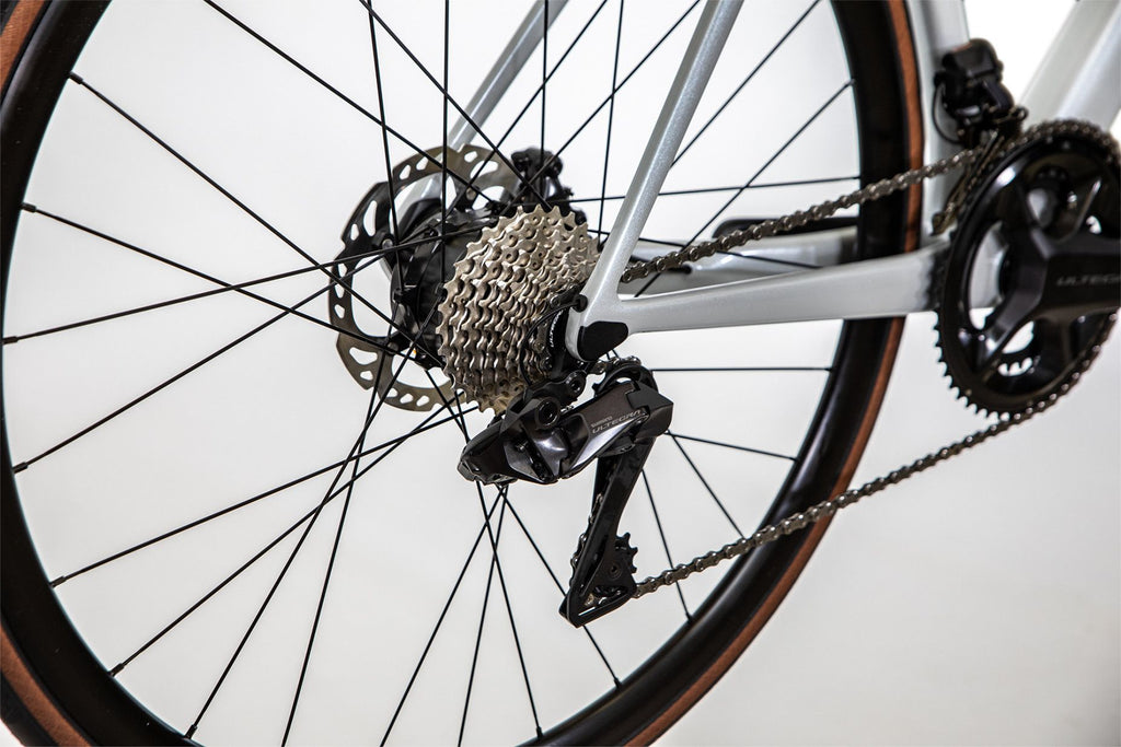 Vélo de Route Électrique Wilier Triestina Filante Hybrid Shimano Ultegra Di2 12V 236 Wh 700 mm Argent Vert