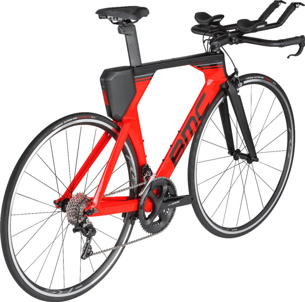 Vélo de Triathlon BMC Timemachine One Shimano 105 11V 700 mm Rouge Neon 2023