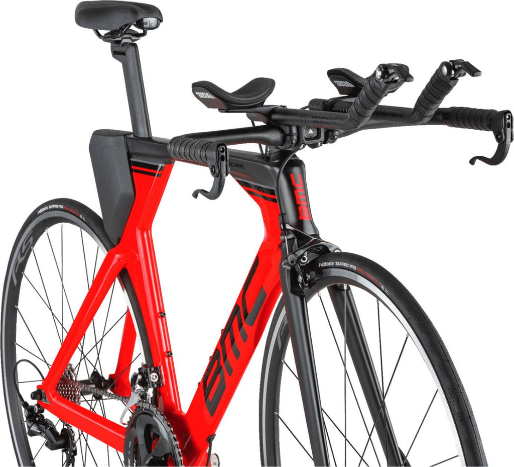 Vélo de Triathlon BMC Timemachine One Shimano 105 11V 700 mm Rouge Neon 2023
