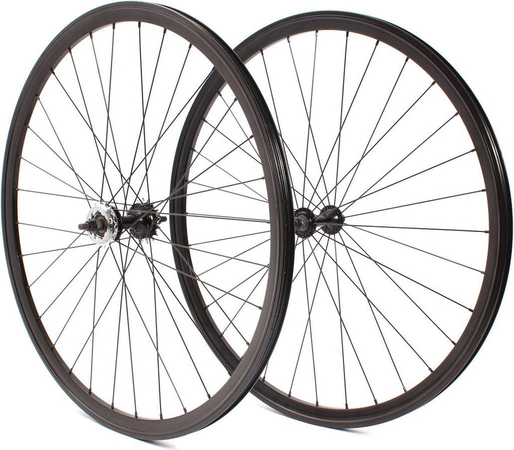 JEU DE ROUES FIXIE 28  NOIR KHEBIKES