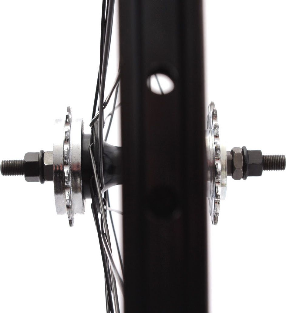 JEU DE ROUES FIXIE 28  NOIR KHEBIKES