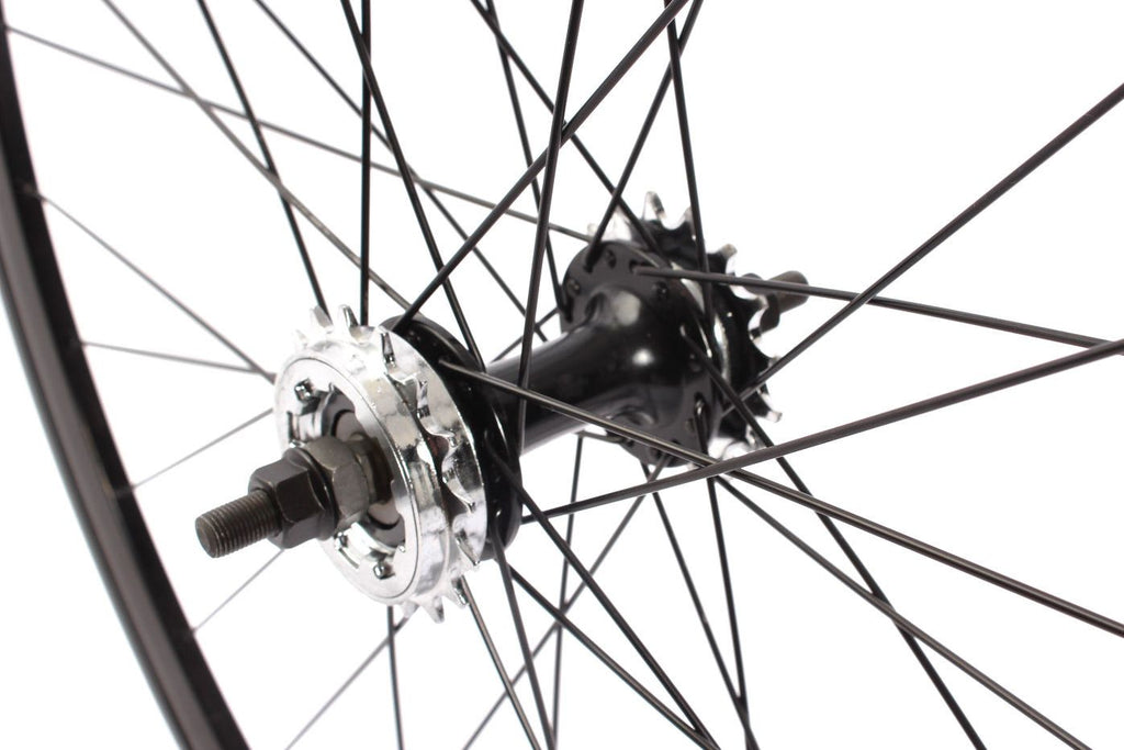 ROUE ARRIÈRE FIXIE 28  NOIR KHEBIKES