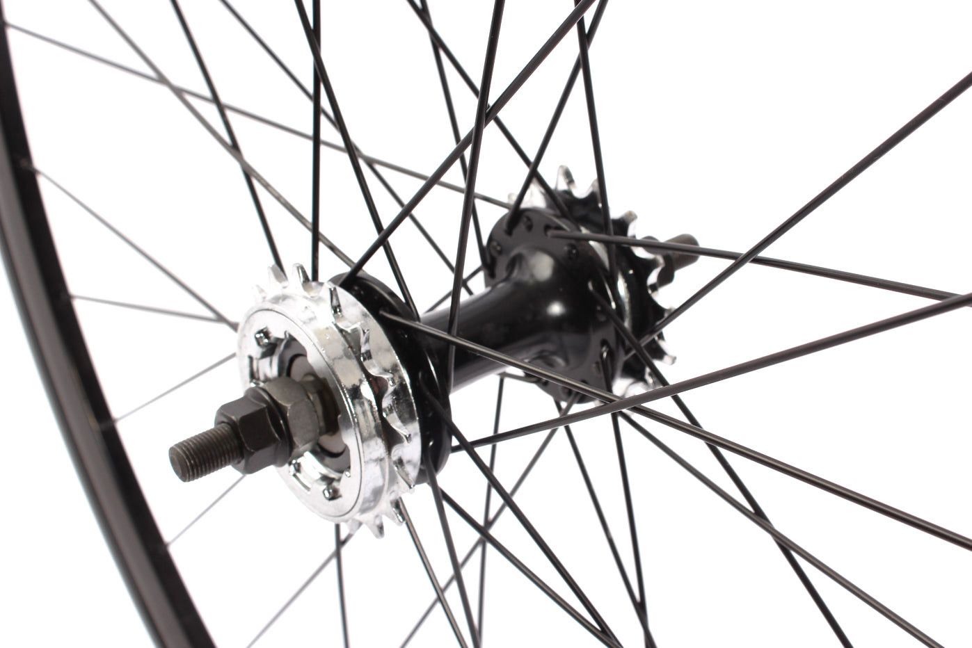ROUE ARRIÈRE FIXIE 28  NOIR KHEBIKES