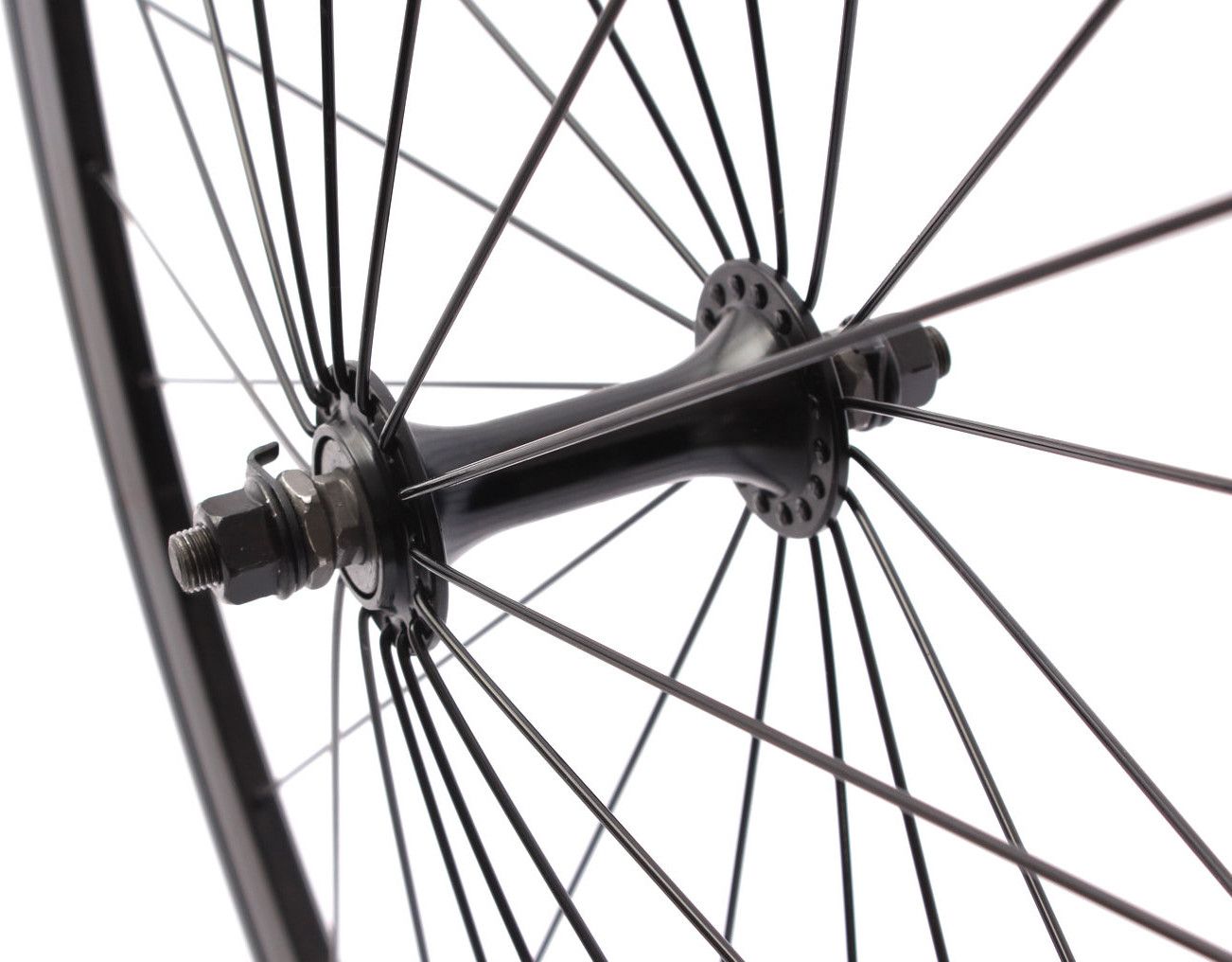 ROUE AVANT FIXIE 28  NOIR KHEBIKES