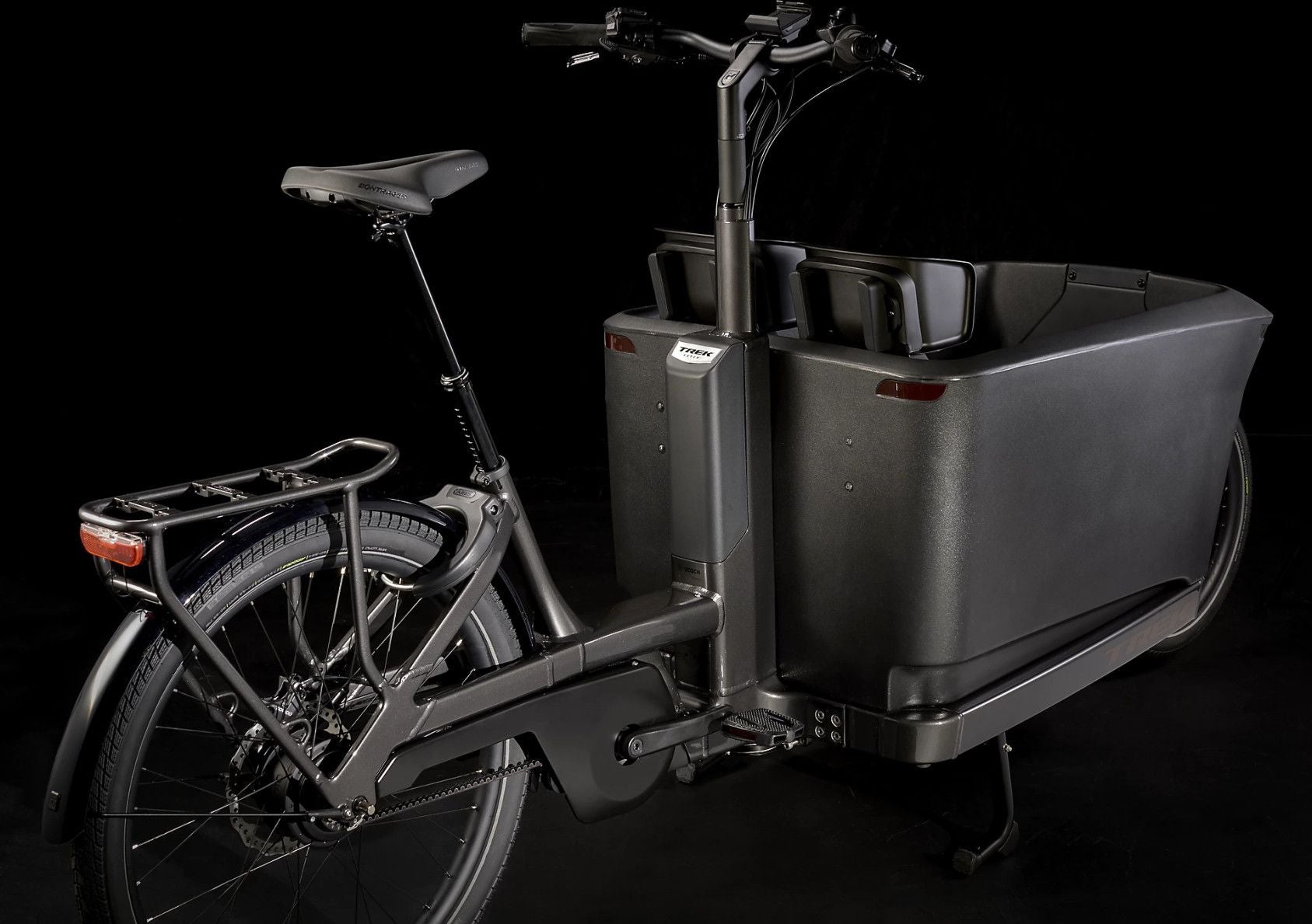 Vélo Cargo Électrique Trek Fetch+ 4 Enviolo Pro 750 Wh 20/27.5'' Noir
