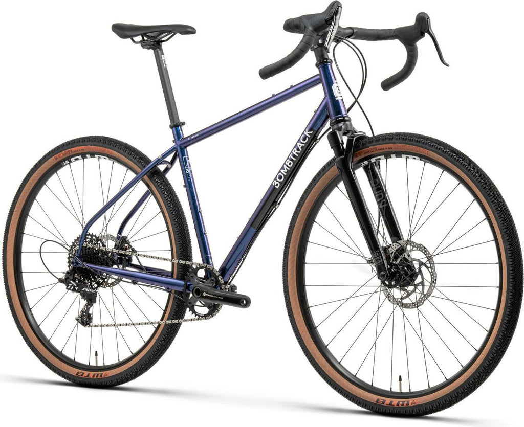 Gravel Bike Bombtrack Beyond SUS Sram Apex 1 11V 650mm Bleu Nuit 2023