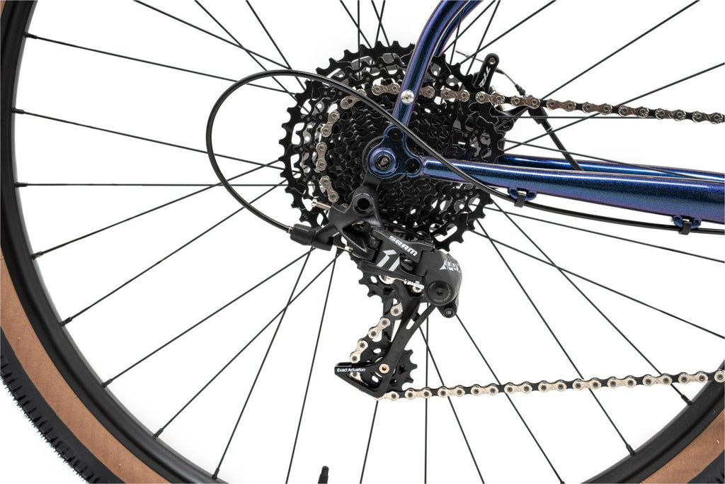 Gravel Bike Bombtrack Beyond SUS Sram Apex 1 11V 650mm Bleu Nuit 2023