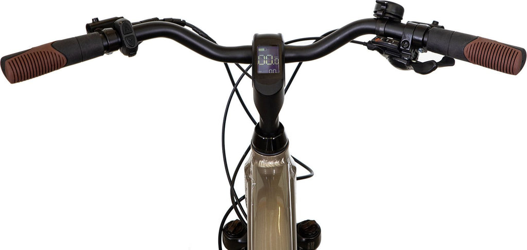 Vélo de Ville Électrique Bicyklet Basile Shimano Acera/Altus 8V 504 Wh 700 mm Gris