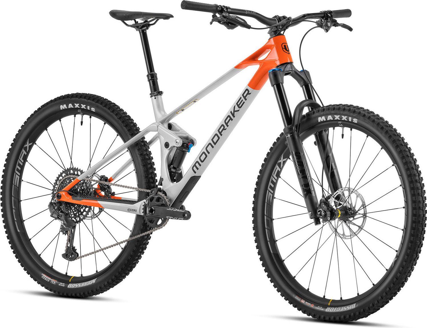 VTT Tout-Suspendu Mondraker Raze Carbon R Sram 12V 29'' Argent Orange