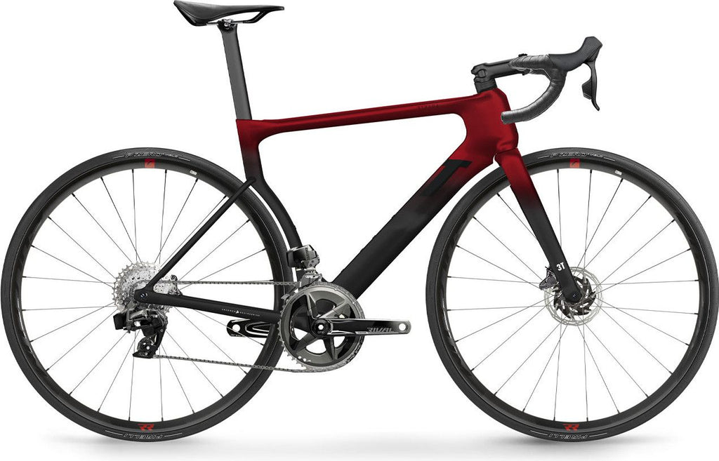 3T Strada Vélo de Route Rival AXS 12V 700 mm Rouge/Noir