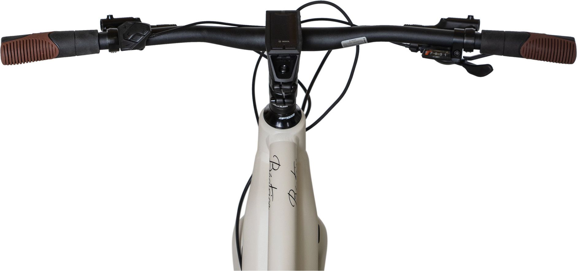 Vélo Fitness Électrique Bicyklet Béatrice Shimano Altus 9V 500 Wh 27.5'' Blanc