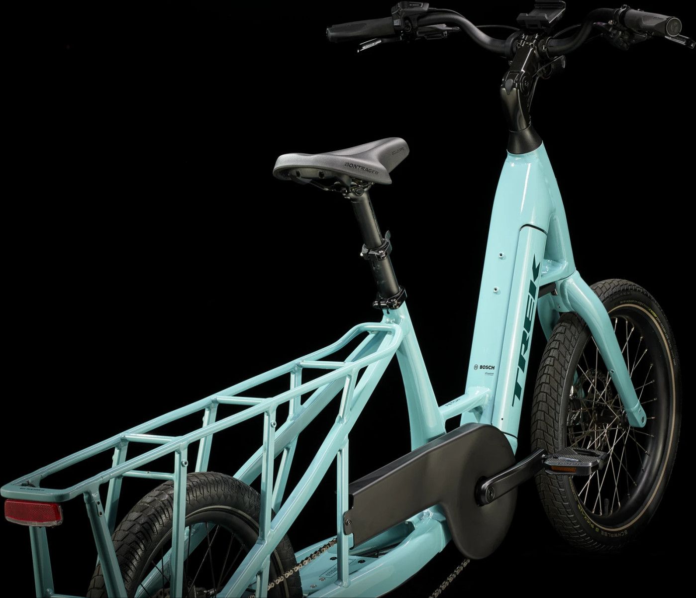 Vélo Cargo Longtail Électrique Trek Fetch+ 2 Shimano Deore 10V 500Wh 20'' Vert Sauge