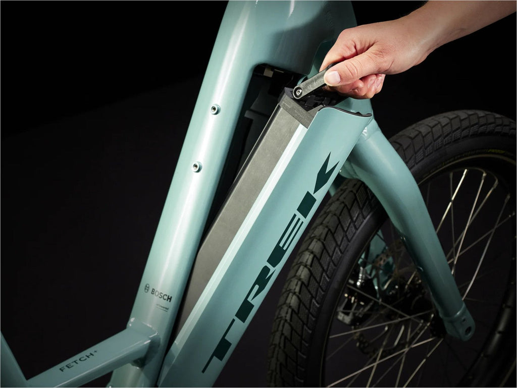 Vélo Cargo Longtail Électrique Trek Fetch+ 2 Shimano Deore 10V 500Wh 20'' Vert Sauge