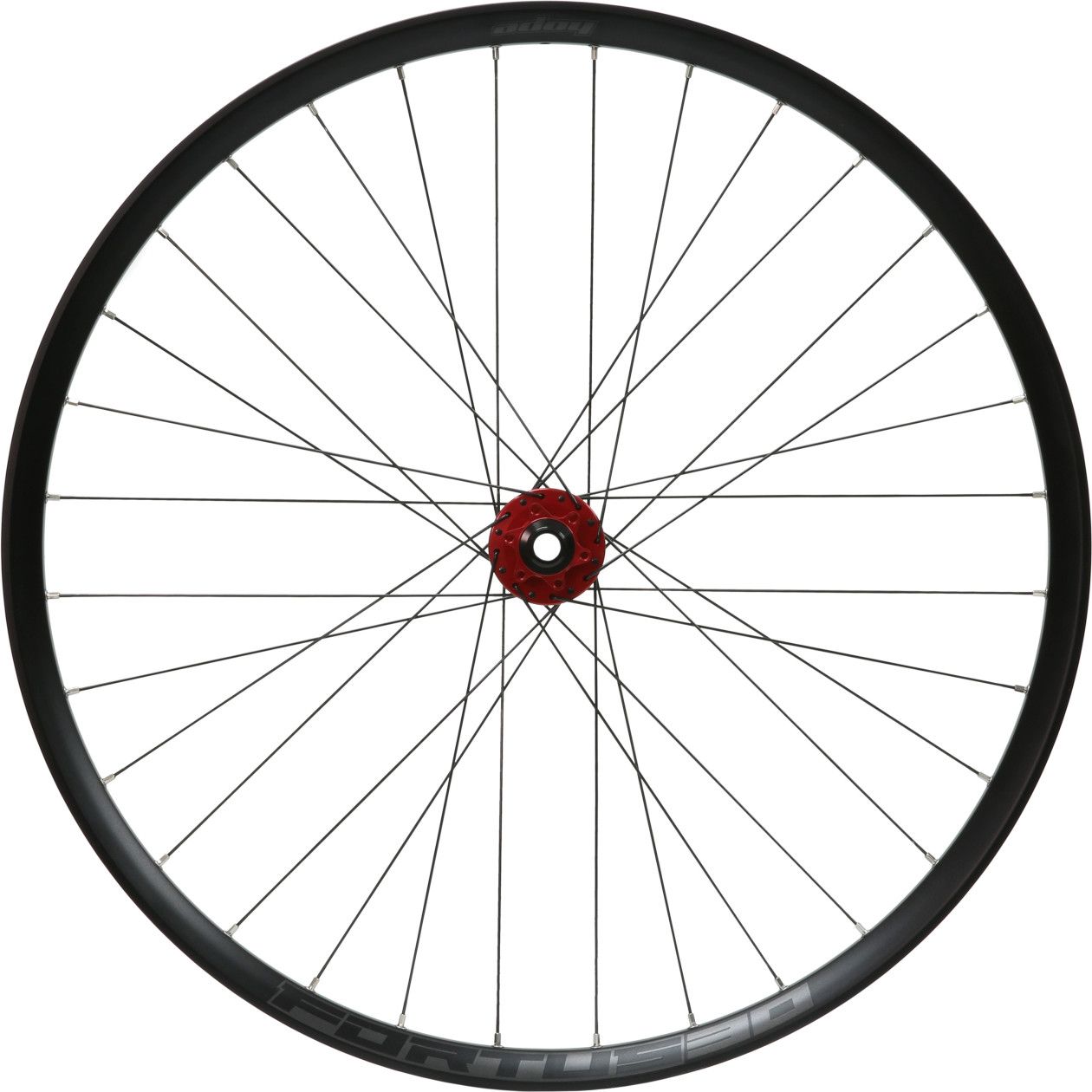 Roue Avant Hope Fortus 30W Pro 5 29'' | Boost 15x110 mm | 6 Trous | Rouge