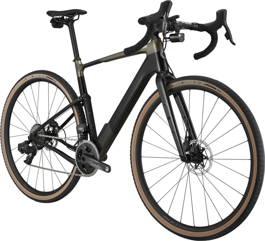 Gravel Bike Cannondale Topstone Carbon 1 RLE Sram Force eTap AXS 12V 700 mm Noir Perle