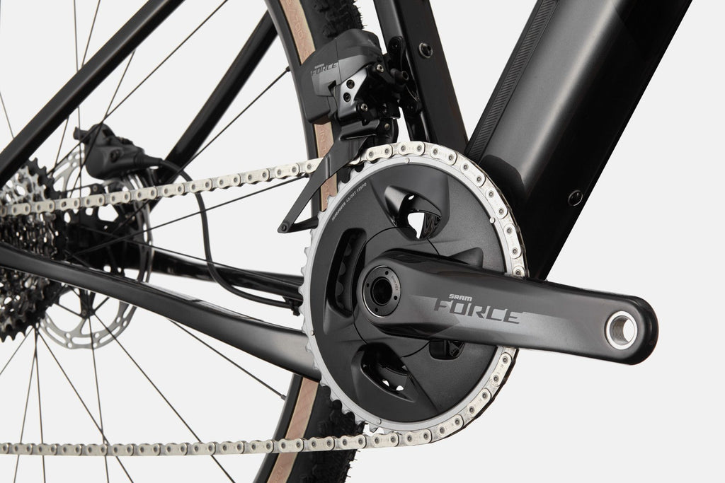 Gravel Bike Cannondale Topstone Carbon 1 RLE Sram Force eTap AXS 12V 700 mm Noir Perle