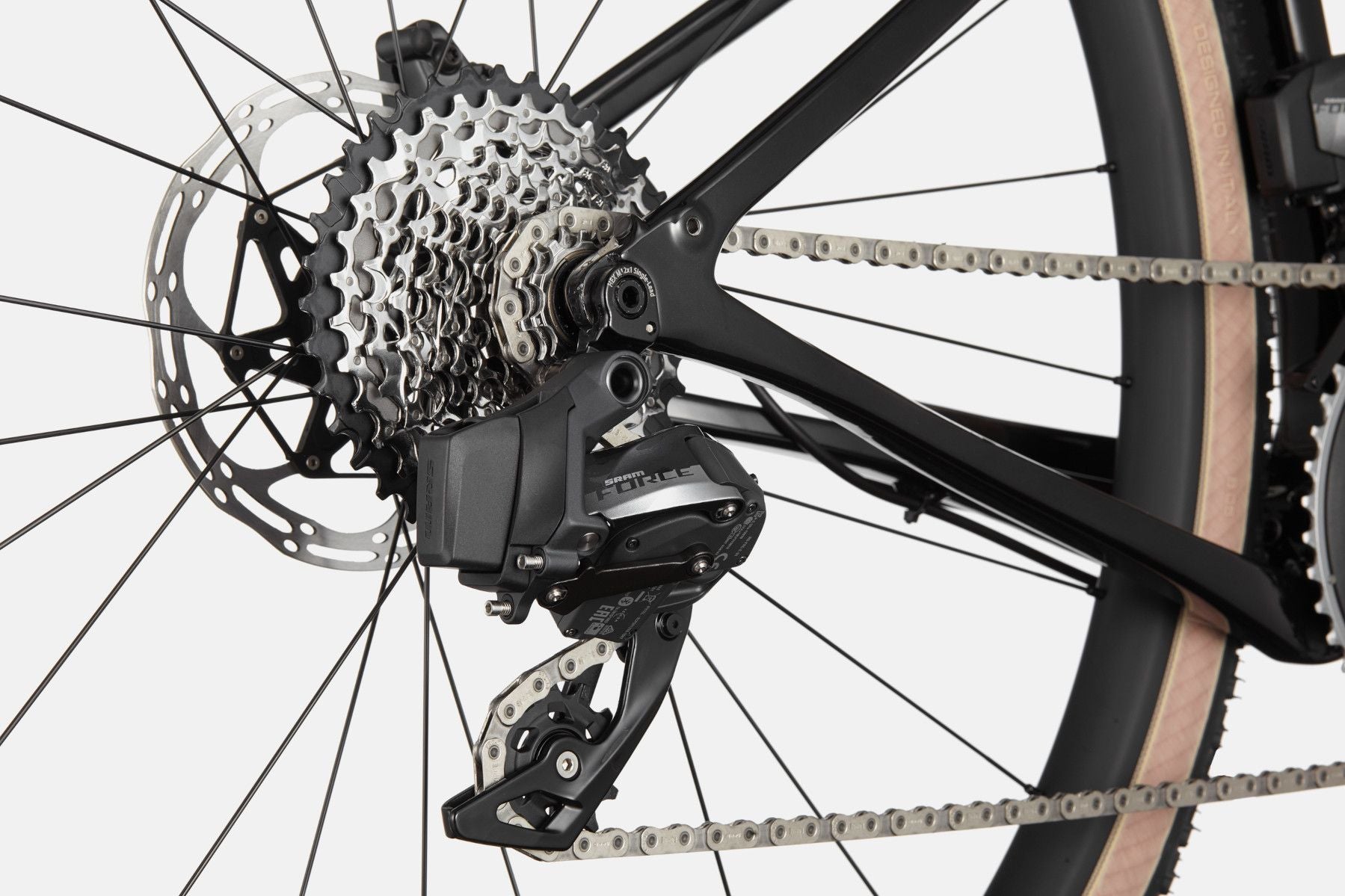 Gravel Bike Cannondale Topstone Carbon 1 RLE Sram Force eTap AXS 12V 700 mm Noir Perle