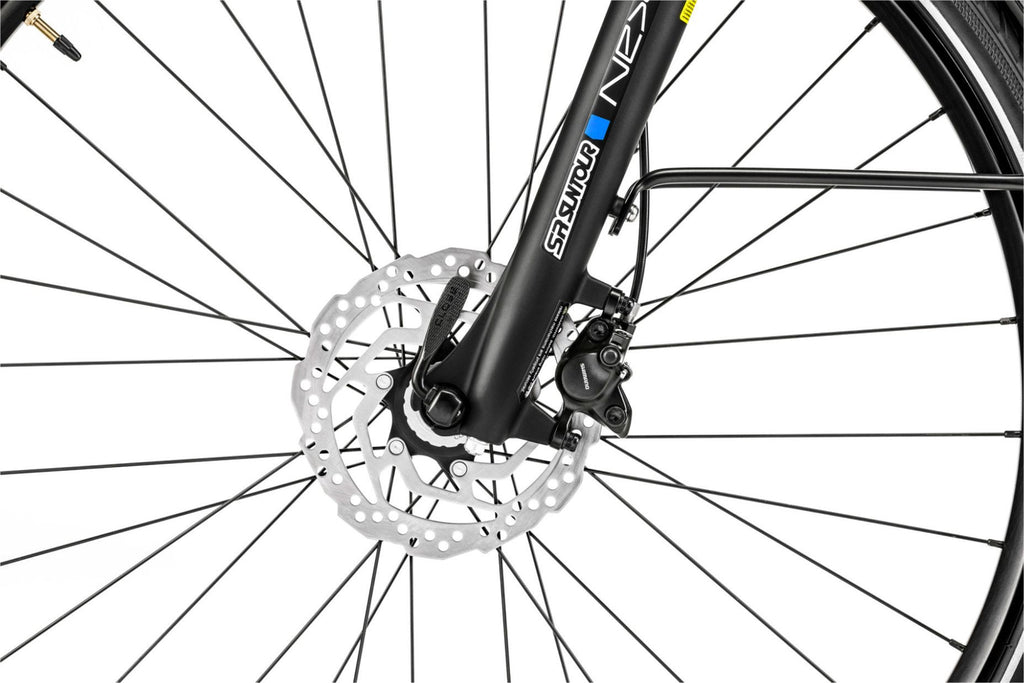 Vélo de Ville Électrique Moustache Samedi 28.1 Shimano Altus 9V 400 Wh 700mm Noir Mat 2023