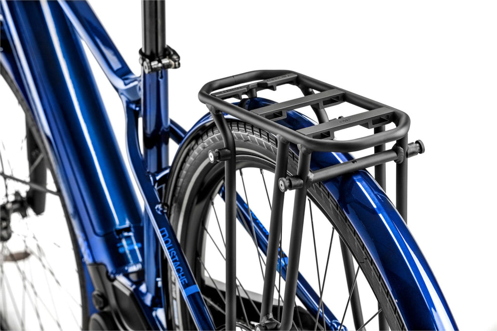 Vélo de Ville Électrique Moustache Samedi 28.2 Shimano Altus 9V 500 Wh 700mm Bleu Nuit 2023