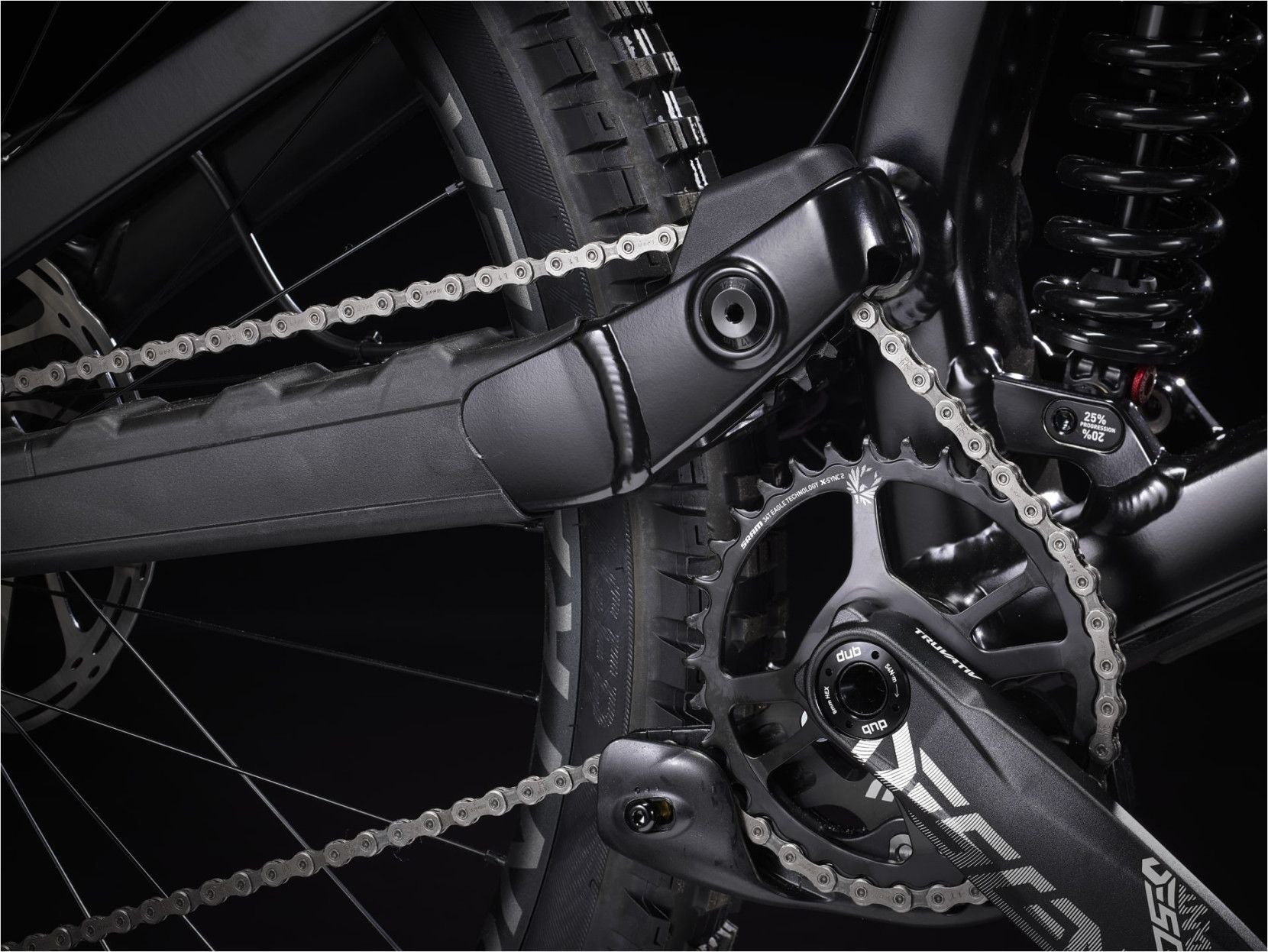 VTT DH Tout-Suspendu Trek Session 8 DH Sram 7V 29'' Noir