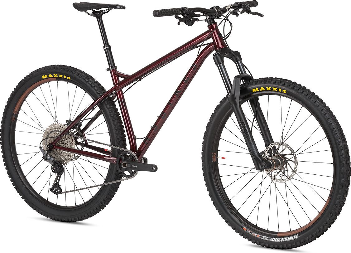 VTT Semi-Rigide NS Bikes Eccentric Cromo M6100 Shimano 12V 29'' Rouge Foncé