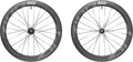 Paire de Roues Zipp 404 Firecrest Tubeless 700 Disc | 12x100 - 12x142mm | Noir/Blanc