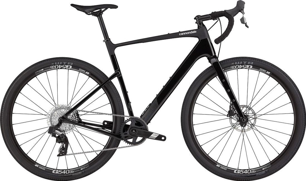 Gravel Bike Cannondale Topstone Carbon Sram Apex XPLR eTap AXS 12V 700 mm Noir Mat