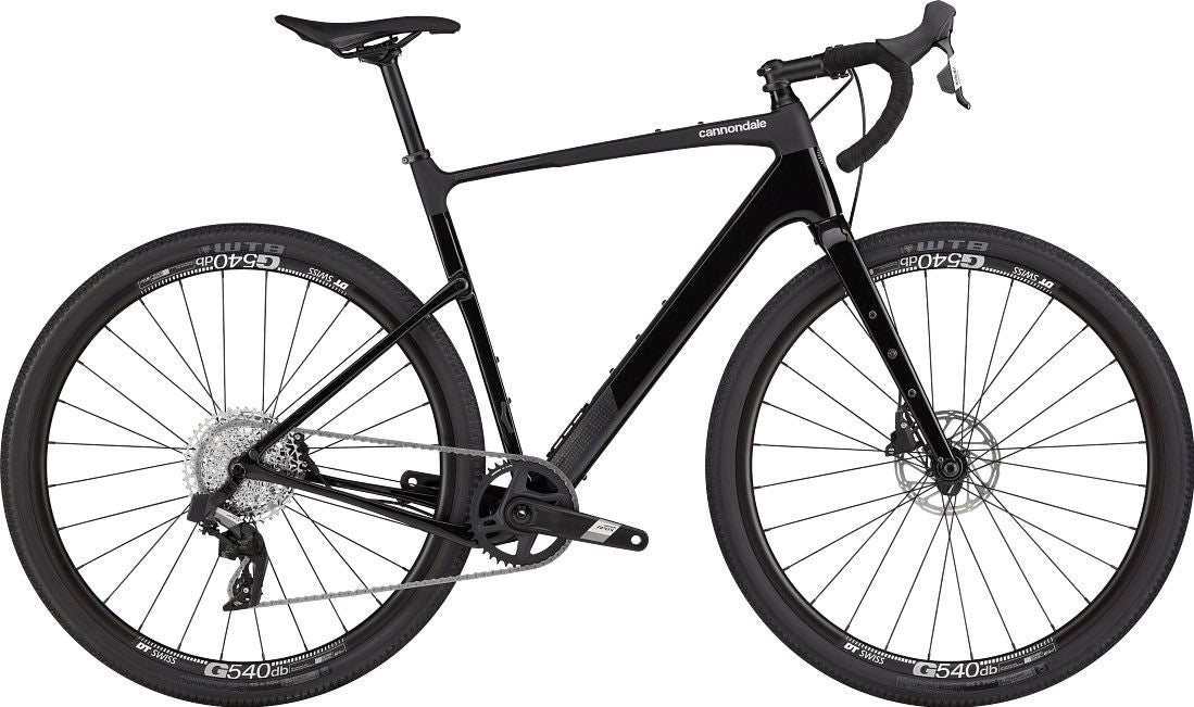 Gravel Bike Cannondale Topstone Carbon Sram Apex XPLR eTap AXS 12V 700 mm Noir Mat