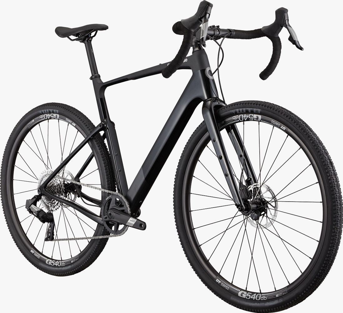Gravel Bike Cannondale Topstone Carbon Sram Apex XPLR eTap AXS 12V 700 mm Noir Mat