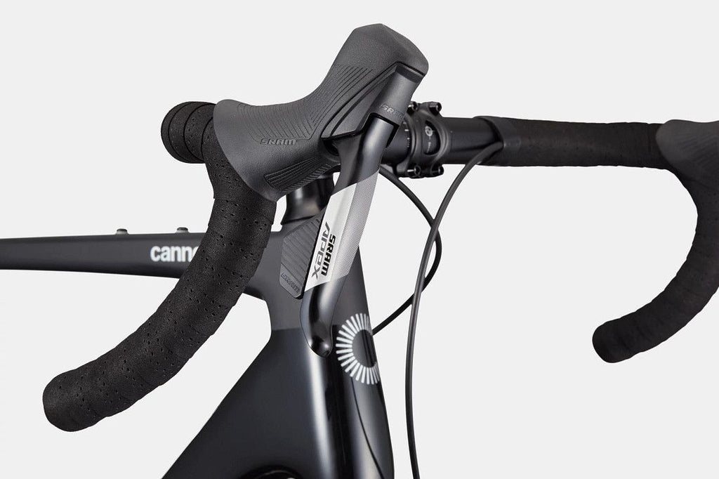 Gravel Bike Cannondale Topstone Carbon Sram Apex XPLR eTap AXS 12V 700 mm Noir Mat